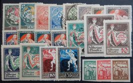 Lettland Lot mit alten Werten XI