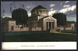 Aarau, Krematorium, Entwurf Albert Fröh