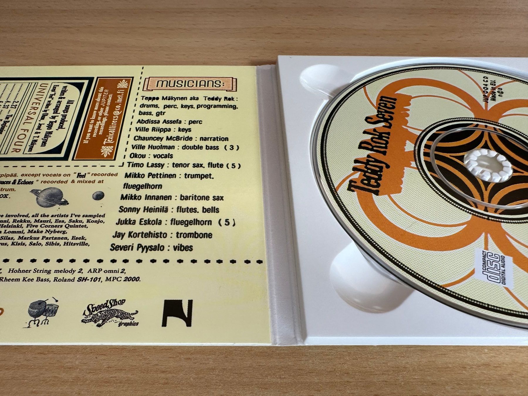 CDs: Teddy Rok Seven – Universal Four – D'occasion à Rikon im Tösstal par Alpenmutz 2