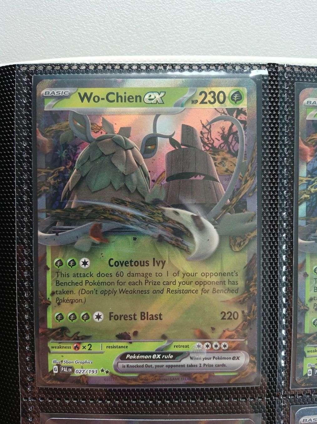 Pokémon Carte collezionabili: Wo-Chien ex – Usato da Altstätten SG venduto da GGsGameshop
