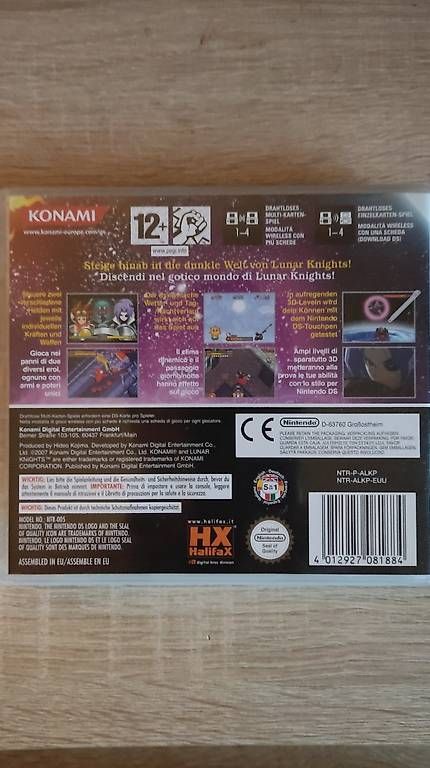 Giochi: Lunar Knights Nintendo DS [EU] – Usato da Basel venduto da Shinylobus 1