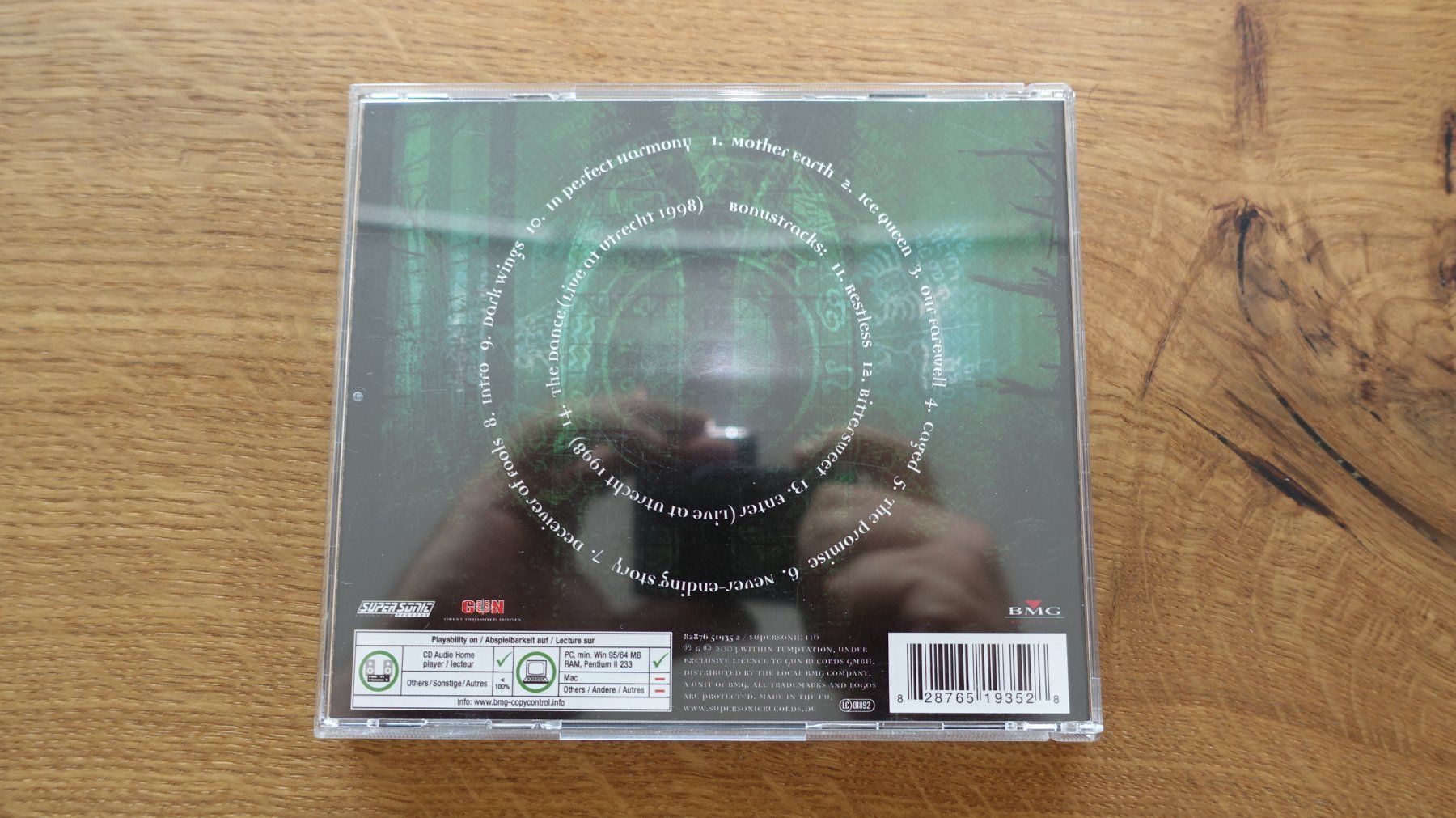 CD: CD - Within Temptation - MOTHER EARTH – Usato da Schwyz venduto da Burnsdesign 1