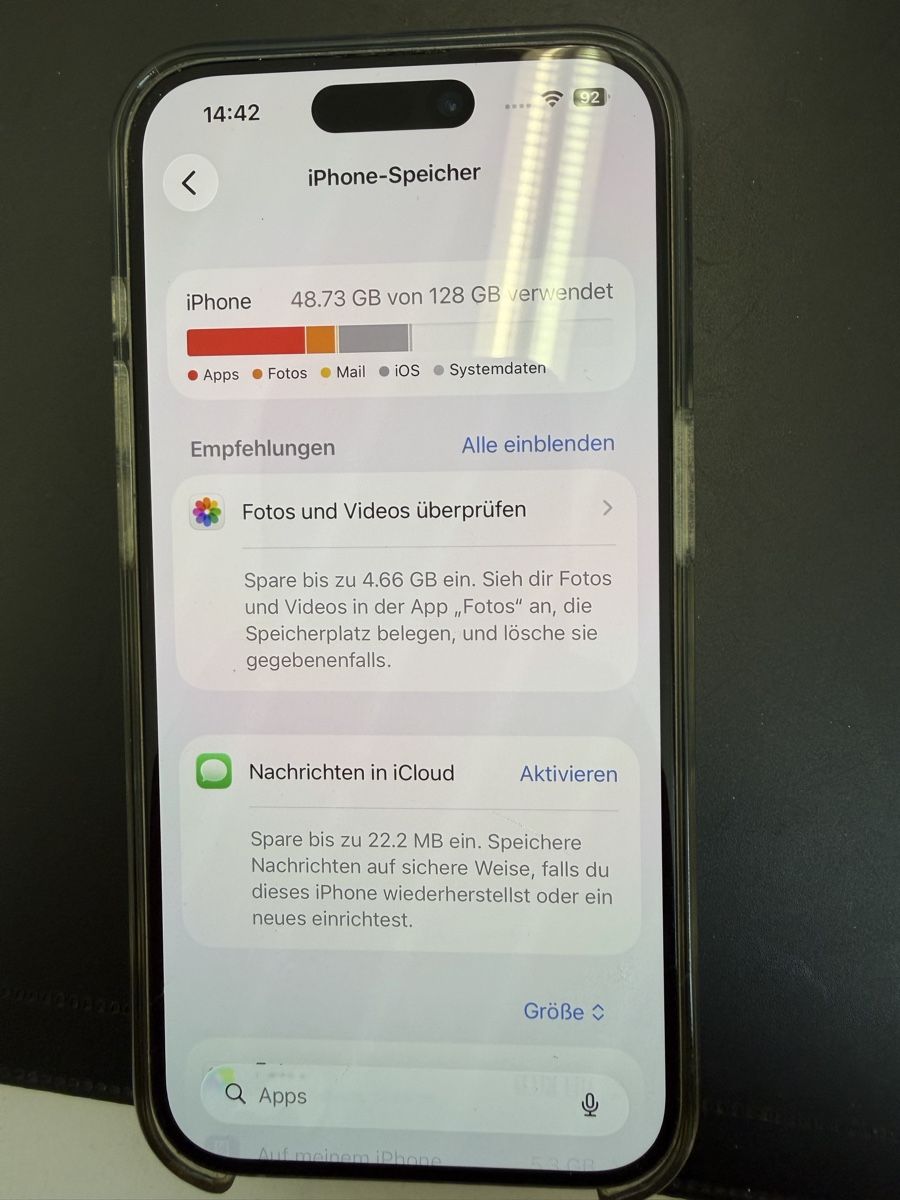 Apple Portables: iPhone 15 Pro 128 GB – D'occasion à Engelburg par Benzi87 4
