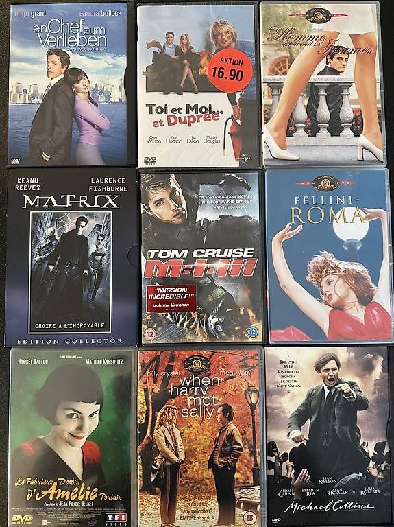 Tous les DVDs: Divers DVD – D'occasion à Chavannes-des-Bois par dvergani 1