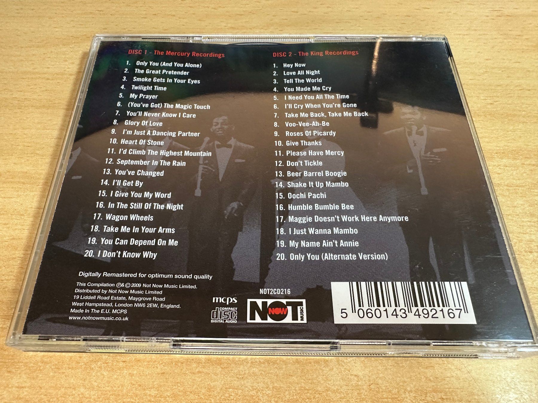 CDs: H1 The Platters – Greatest Hits - 2 CD – Gebraucht aus Rikon im Tösstal von Alpenmutz 1