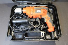 BLACK+DECKER Bohrmaschine KR554CRES inkl. Koffer