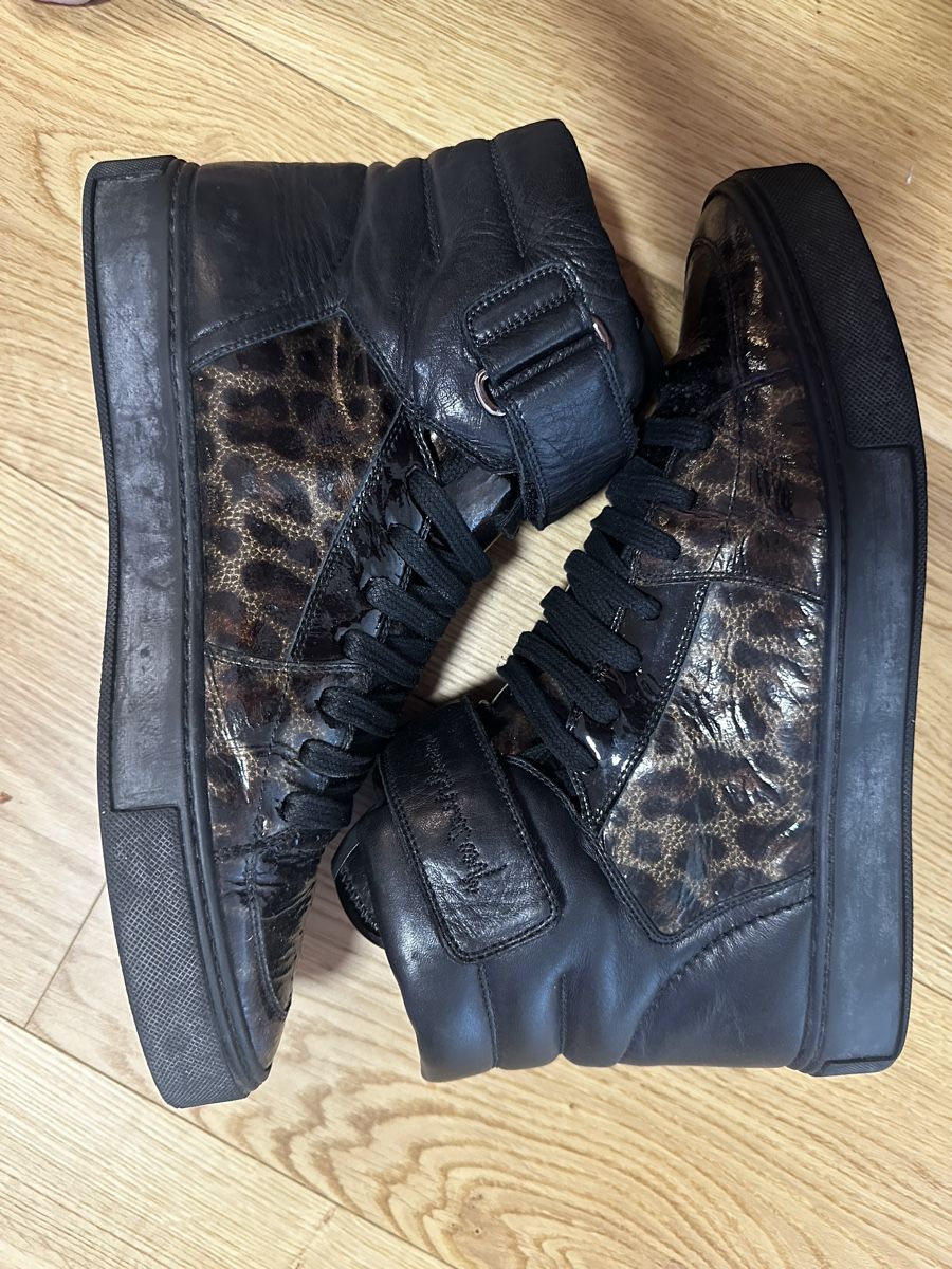 Saint Laurent Herrenschuhe: YSL Malibu High Top Sneaker Leopard 43 – Gebraucht aus Kreuzlingen von 927572 1