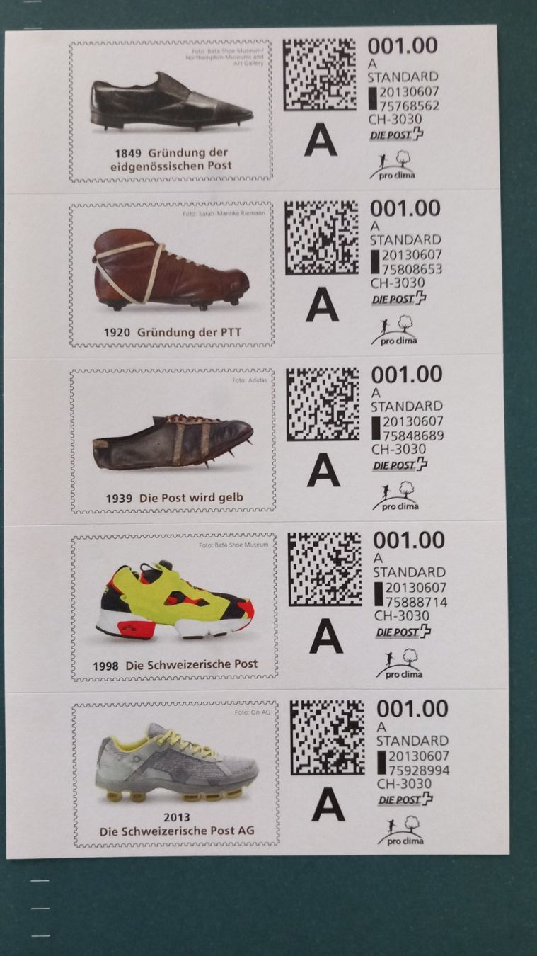 Tutti i francobolli: Webstamps     Weg der Post – Nuovo (secondo la descrizione) da Langnau am Albis venduto da Charlytheant 1