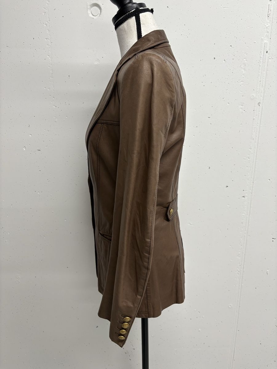 Bally Jacken: Bally Lederblazer braun Gr. 36 Lederjacke Blazer – Neu (gemäss Beschreibung) aus Regensdorf von secondchancefashion 3
