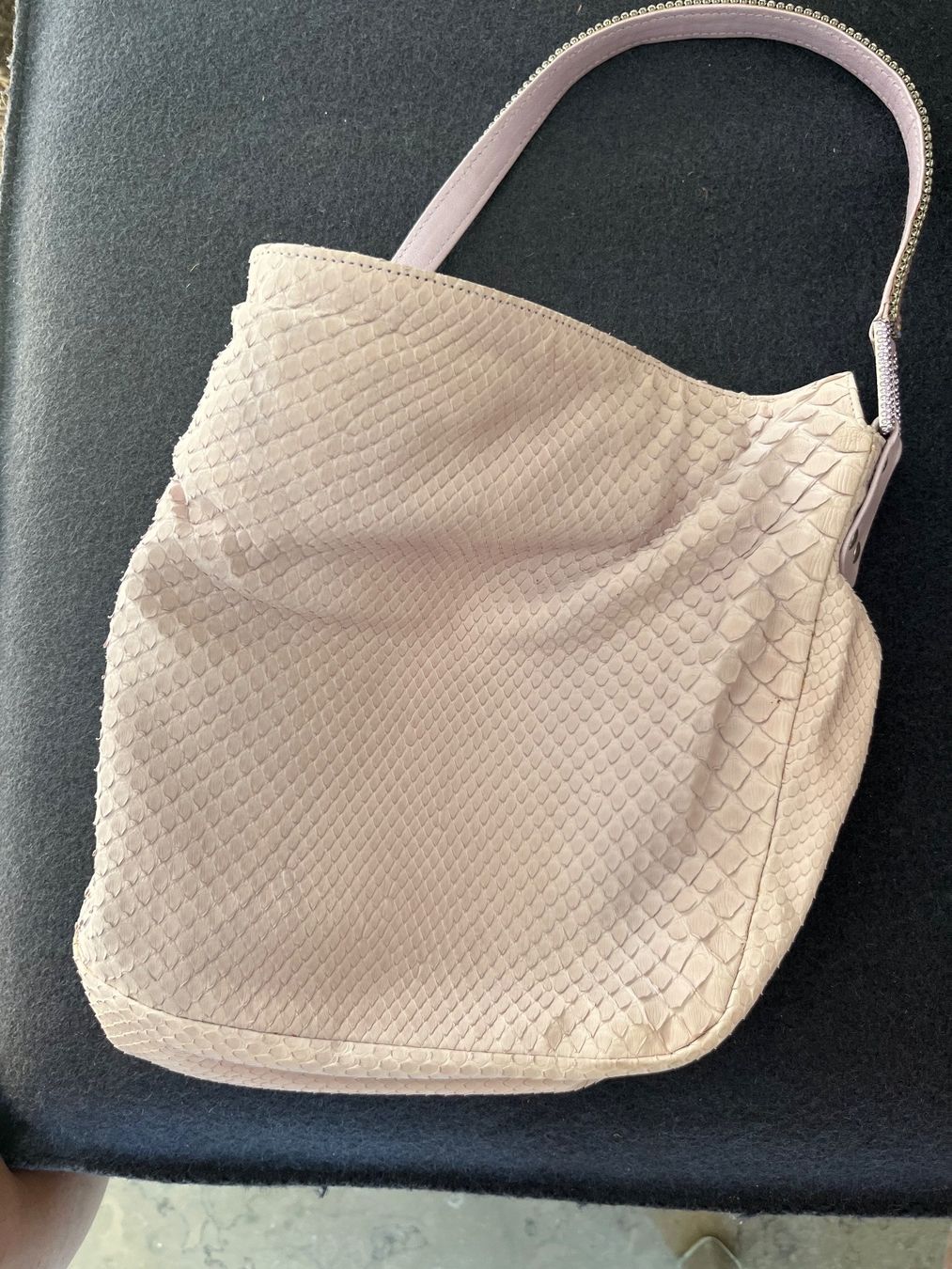 Swarovski Borse da donna: Daniel Swarovski Abendtasche rosa Schlangenleder – Nuovo (secondo la descrizione) da Saanen venduto da SoniaMichaela