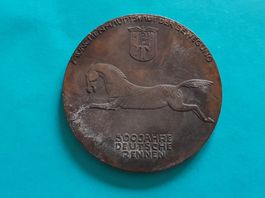 Medaille 1936, 500 Jahre Deutsche Rennen, 40mm