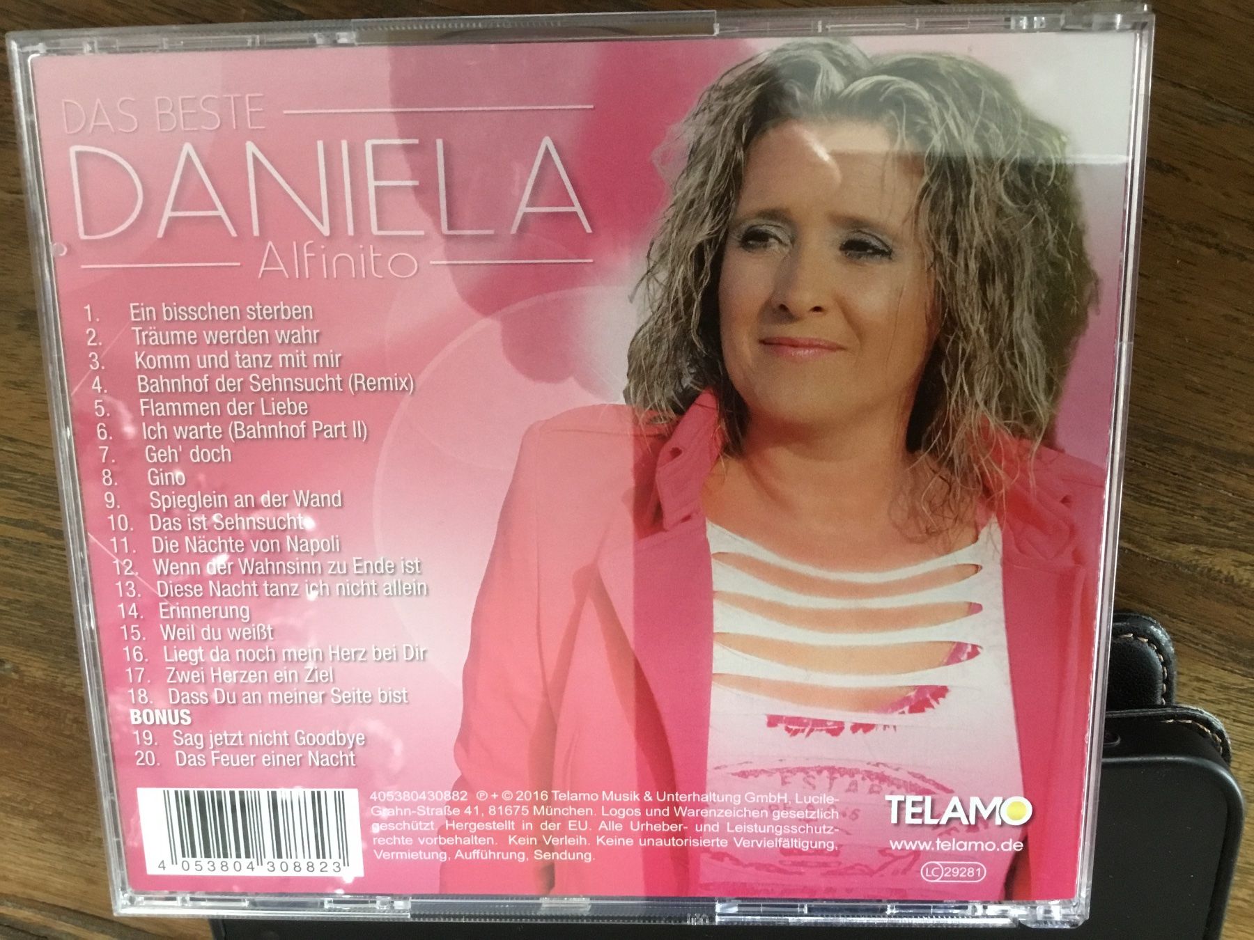 CD: Daniela Alfinito - Das Beste u – Usato da Thierachern venduto da sweden08 1