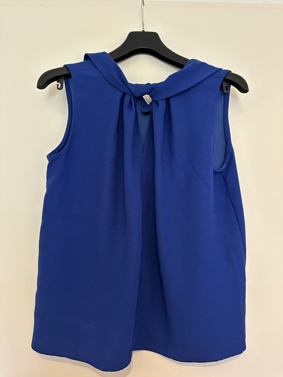 Mango Blusen: Sommerliche, blaue Bluse, Grösse M/38 – Gebraucht aus Uster von sus_s85n