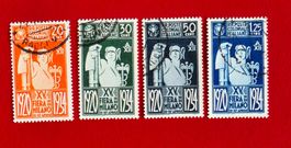 ITALIEN ITALIA COLONIE SATZ FIERA DI MILANO 1934 GEST.