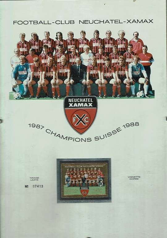 Placchette & Badge: Neuchâtel-Xamax - tirage limité – Usato da St-Imier venduto da Remy_02