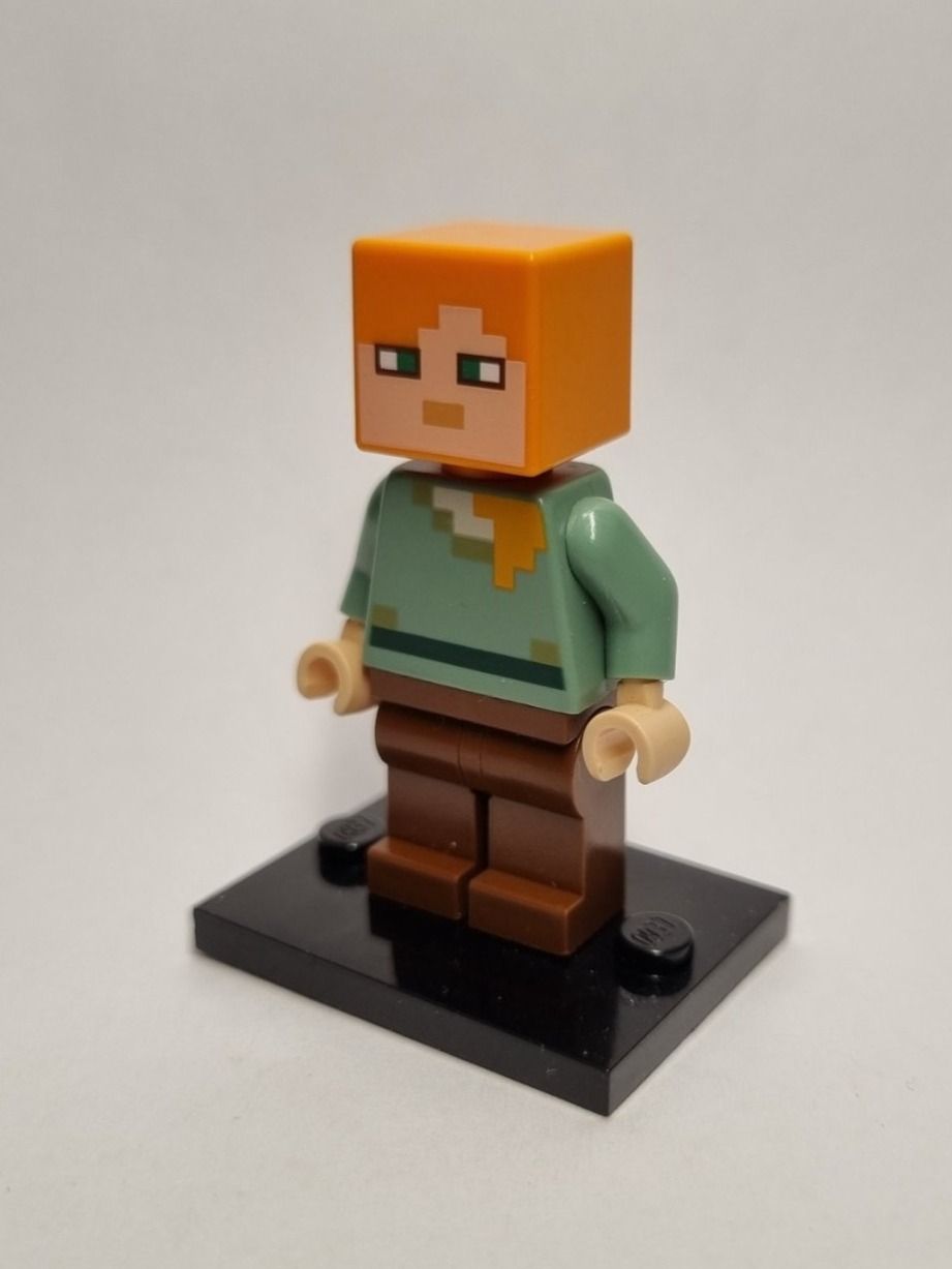 Lego Kit di costruzioni: LEGO Minecraft min017 Alex - Reddish Brown Legs – Nuovo (secondo la descrizione) da Basadingen venduto da NekoBricks 1