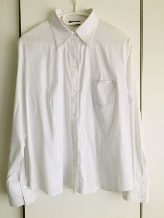 Neue wunderschöne weisse Bluse Langarm