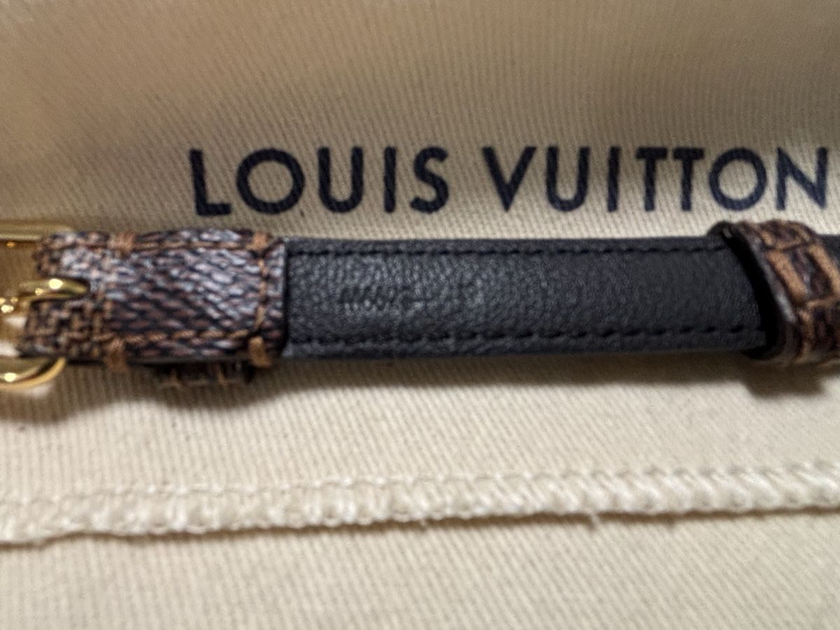 Louis Vuitton Armbänder & -reifen: Louis Vuitton Damier Ebene Sign It Double Wrap Armband – Neu (gemäss Beschreibung) aus Zollikerberg von Jvac 4