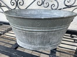 Originale Gelte / Zinkwanne / Zuber - Prägung 48