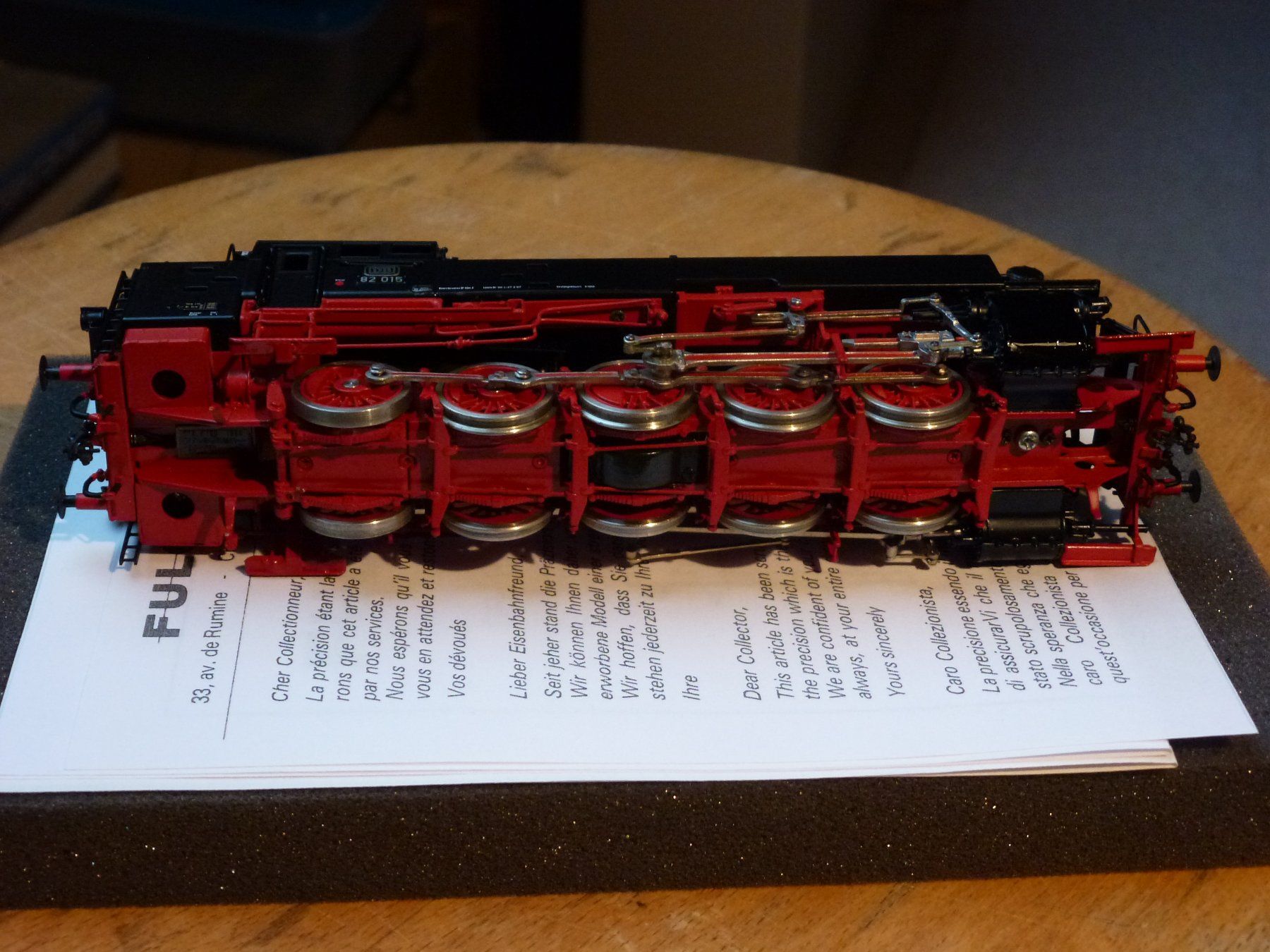 Fulgurex Modelleisenbahnen: Fulgurex H0 DB BR 82 015 – Gebraucht aus Birmensdorf ZH von 8903ErichTittel 5