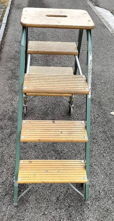 Scale: Roll-/Standleiter 60/70 er Jahre – Usato da Steinach venduto da Tsgweh 3