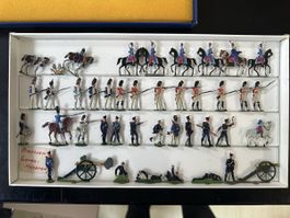Preussen Garde Husaren, Zinnfiguren, Vintage, Komplett!