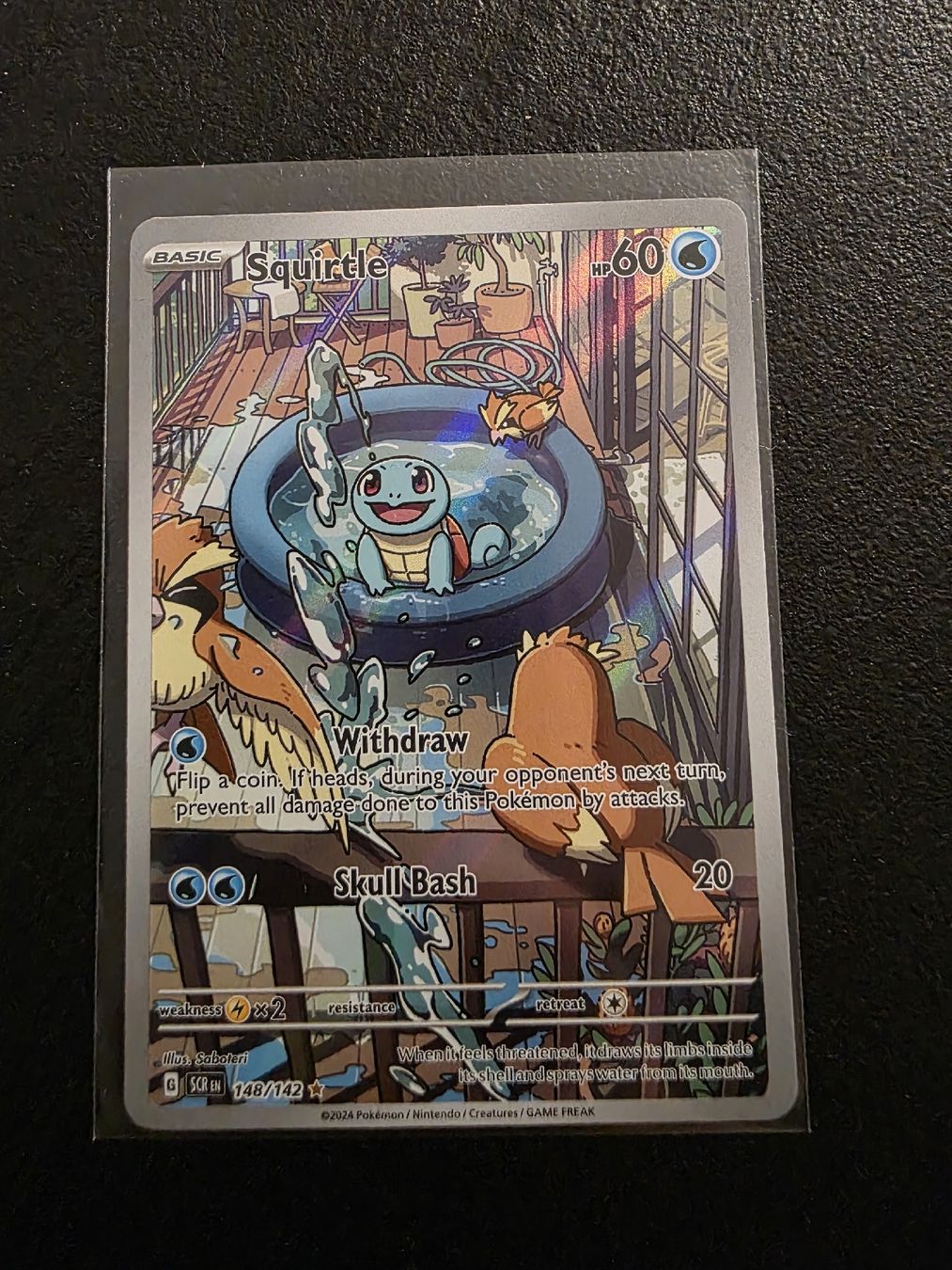 Pokémon Sammelbilder & Trading cards: Squirtle IR 148/142 NM – Gebraucht aus Frick von S_Richi