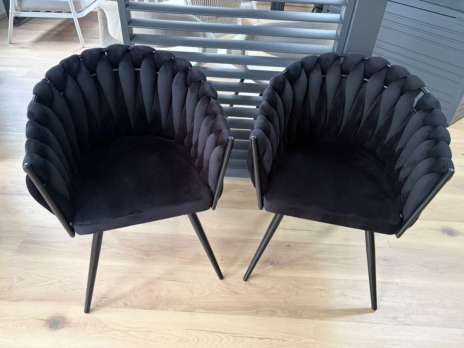 Sedie: Wave Stühle  Schwarz im 2er Set – Nuovo (secondo la descrizione) da Ermatingen venduto da MyHappyHome