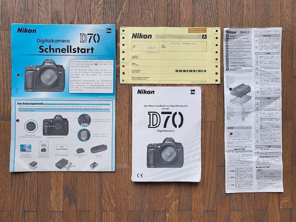 Nikon Appareil photo: Nikon D70, 6.1M Pixel, Spiegelreflex Body – D'occasion à Steffisburg par ausdemschneider 4