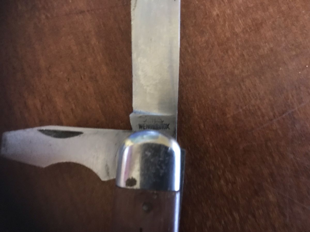 Coltelli tascabile: 3 alte Militärsackmesser – Usato da Goldach venduto da Roger131313 6