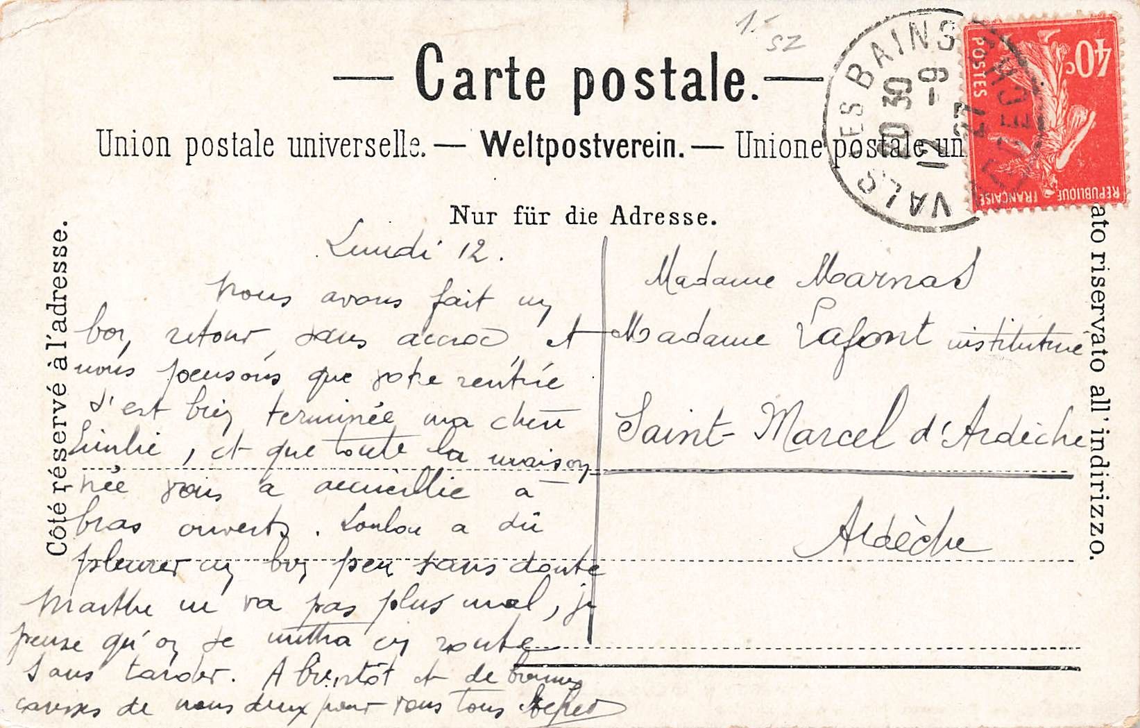 Cartoline postali: Axenfels und uri rothstock – Usato da Biasca venduto da Blenio71 1