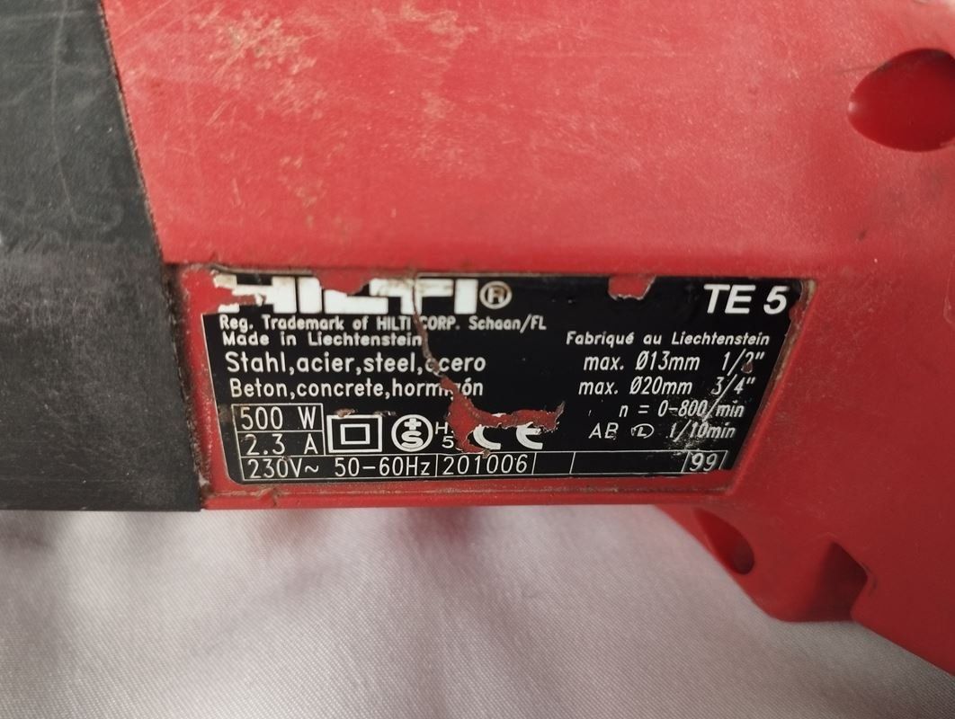 Hilti Trapani: HILTI Bohrhammer – Usato da Schübelbach venduto da Restwert_Schubelbach 6