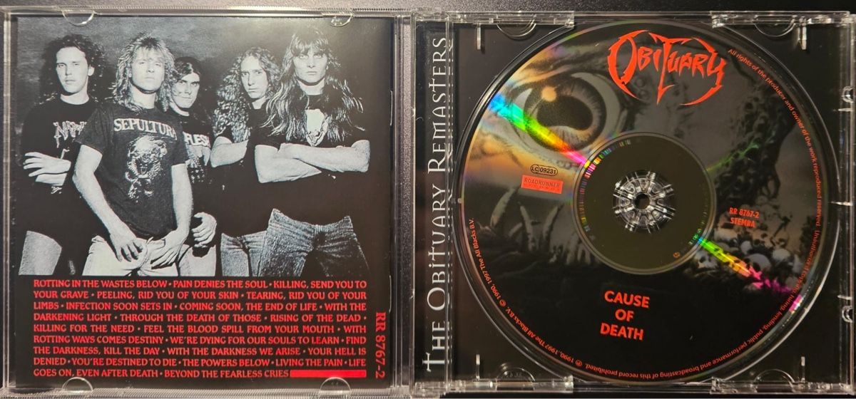 CD: Obituary - Cause of Death – Nuovo (secondo la descrizione) da Monthey venduto da Susii_M 1