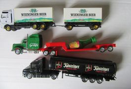 Sammlung von Getränke-LKW-Modellen,  1 / 87 Top Zustand!