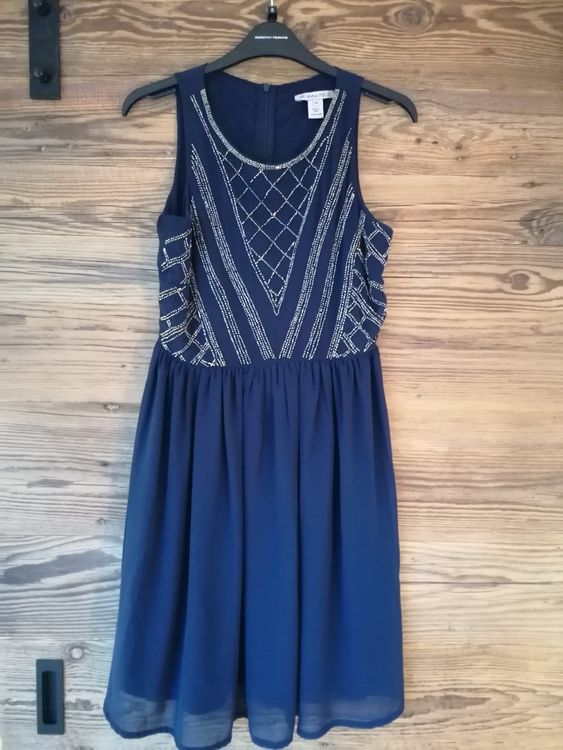Robe Cache-cœur Anna Field Gris-kaki Fluide - Taille 40, Occasion Très Bon état
