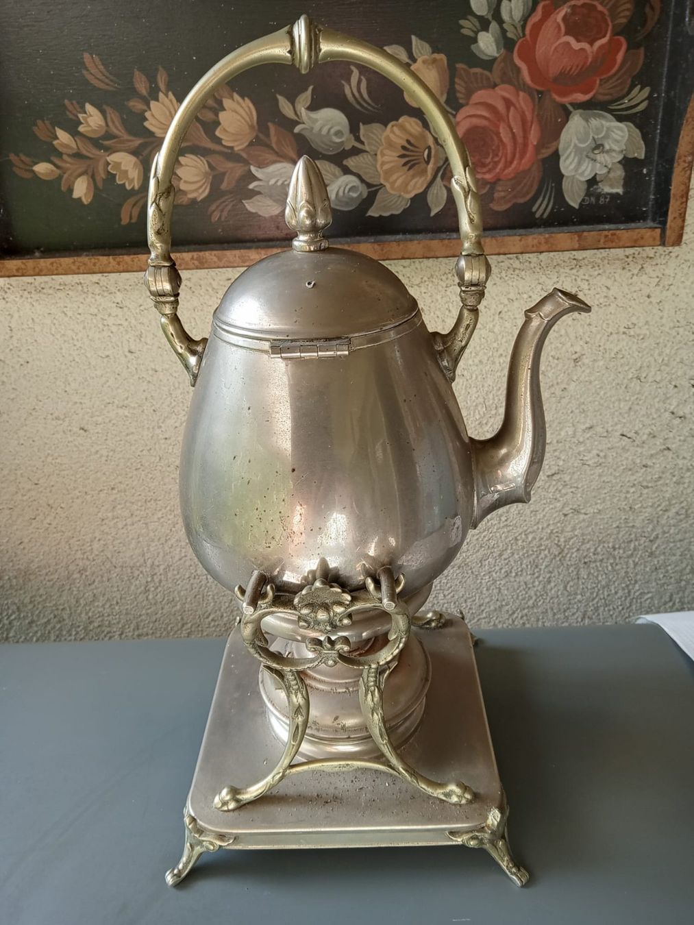 Teekannen: Antike Jugendstil Kaffee-Tee Kanne – Gebraucht aus Villmergen von stier74