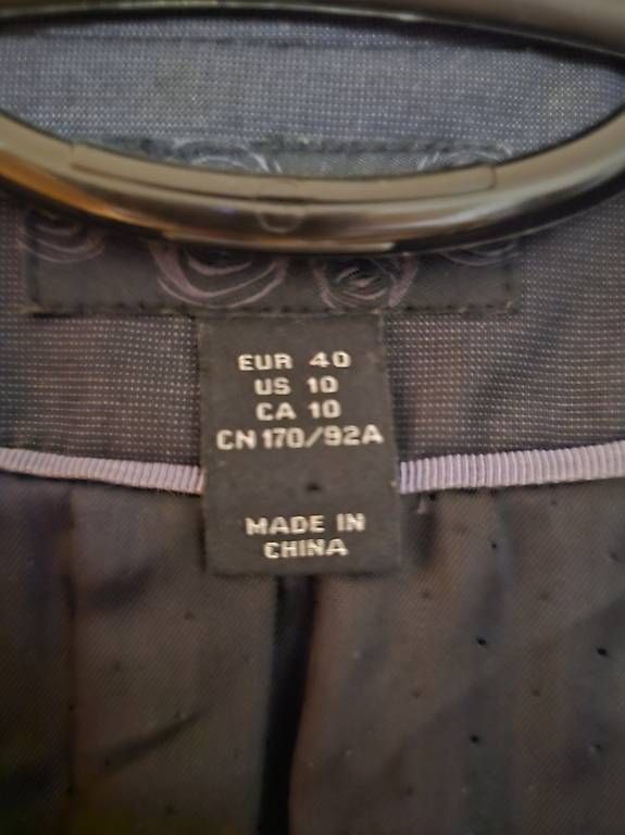 Giacche: Dunkelblaue Kurzarm-Jacke Blazer Gr 40 – Usato da Uzwil venduto da sousse73 3