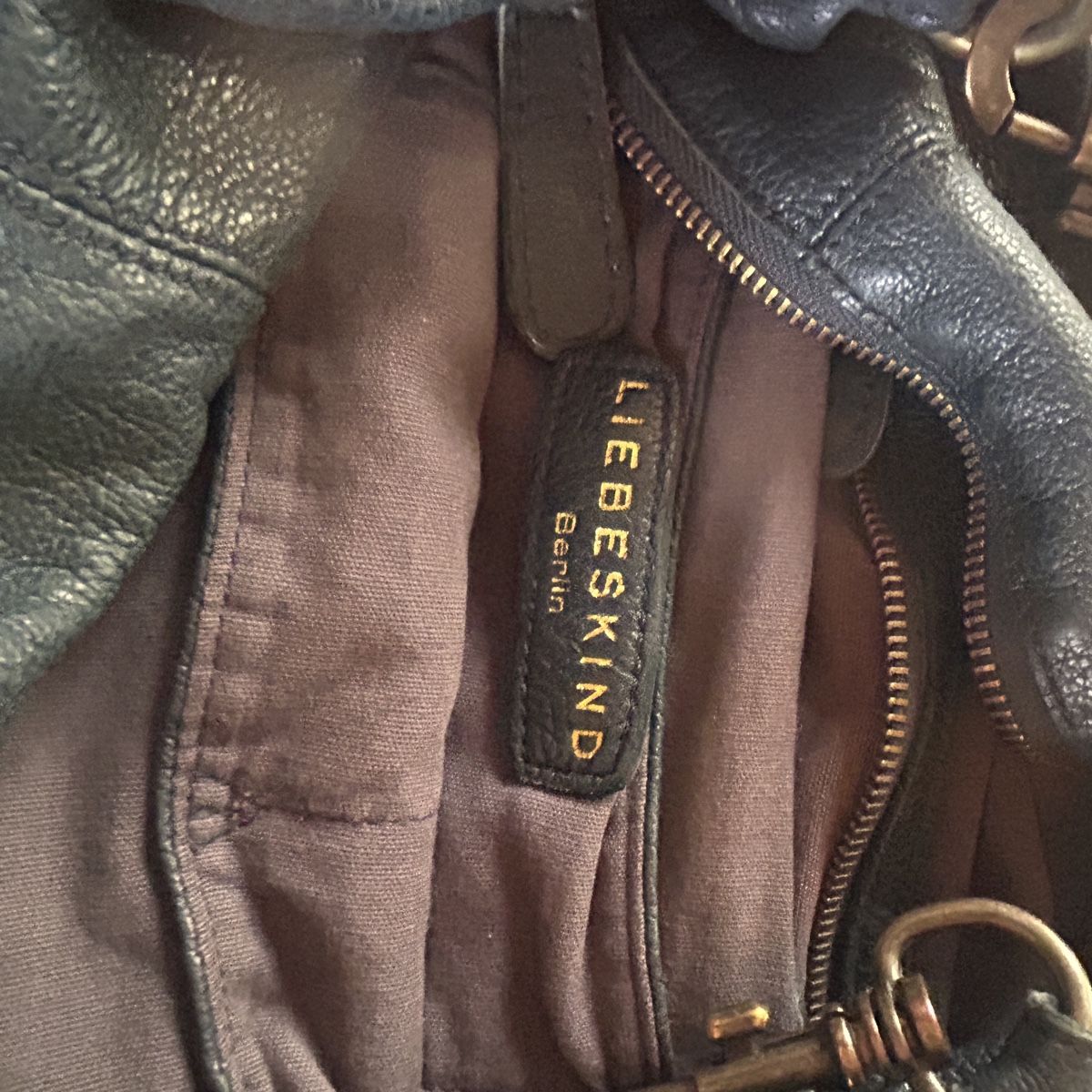 Liebeskind Borse da donna: Liebeskind Berlin Ledertasche dunkelblau – Usato da Laufen venduto da belleskulptur 6