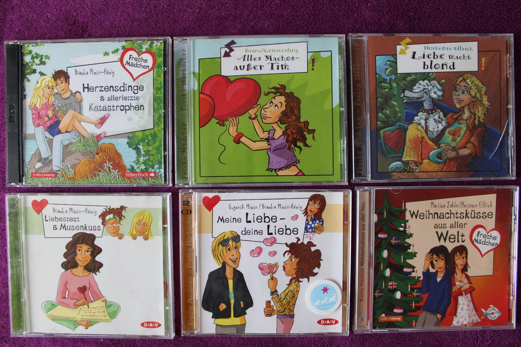 CD: 8 - Freche Mädchen -Hörspiel CDs – Usato da Müllheim Dorf venduto da Seeeule01