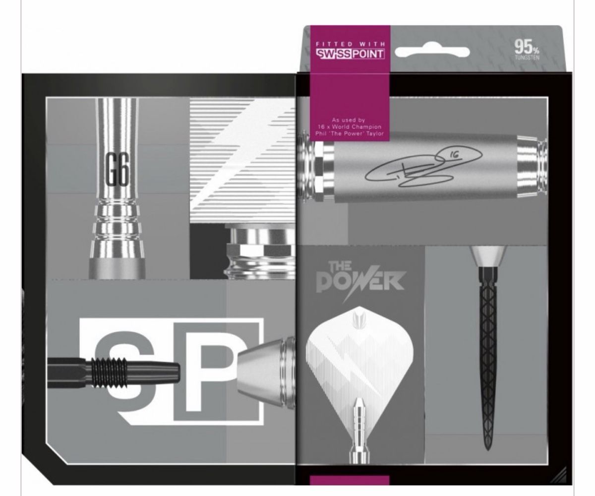 Freccette: Target - Phil Taylor 9Five G6 Swiss-Point - Steeldart – Usato da Zürich venduto da Syossmen 3