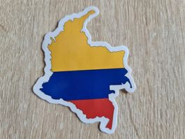 Sticker Aufkleber Kolumbien