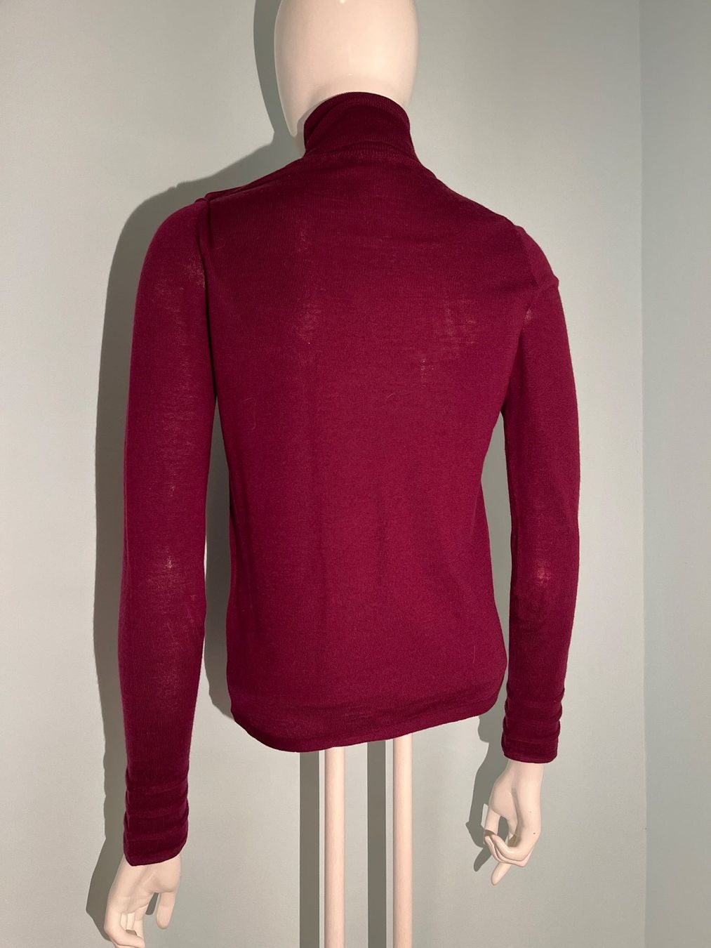 Jil Sander Pullover & Sweatshirts: Jil Sander Designer-Damen-Rollkragenpullover violett – Gebraucht aus Basel von Corinna58 2