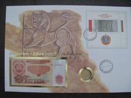Banknoten Numis Brief Bulgarien 1997