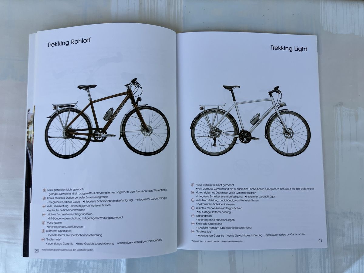 Cannondale Ersatzteile: Cannondale Urban Line Katalog Prospekt 2008 – Gebraucht aus Trimbach von cendira 1
