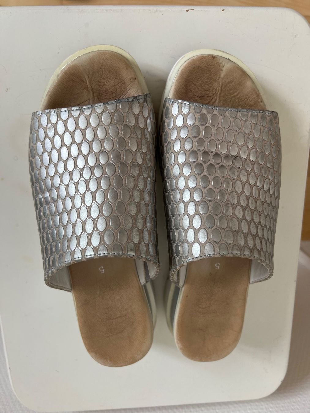 Gabor Scarpe da donna: Gabor Silberschimmels Clogs Gr. 38 Plateau – Usato da Zürich venduto da ost_5sdl 6