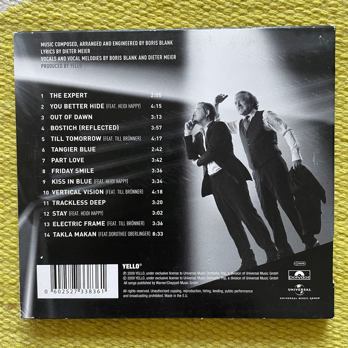 CD: YELLO-TOUCH (DIGIPACK) – Usato da Rorschacherberg venduto da CD-Roli 1
