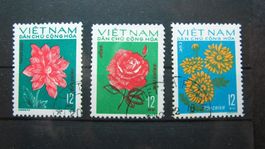 Vietnam 1974 Blumen gest.