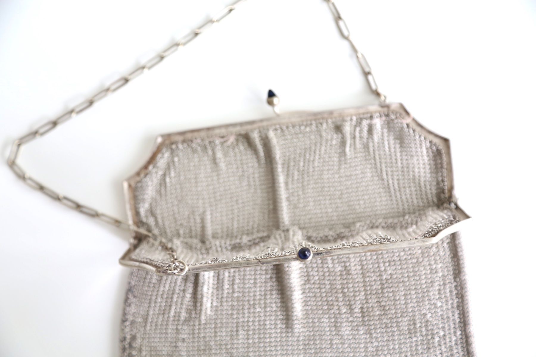 Borse da donna: Alte Tasche aus Alpacca Silber – Usato da Reinach BL venduto da Han-Numismatik 4