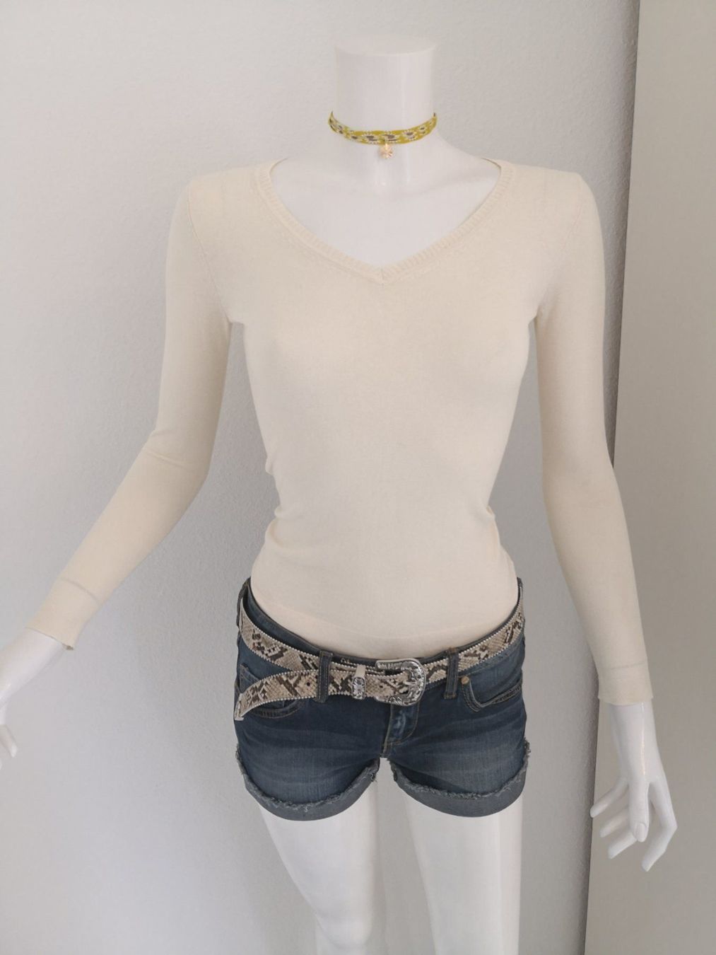 Mango Maglioni & Felpe: 🤩MANGO STRICK PULLOVER ECRU V-SCHNITT NEU & D&G P. – Nuovo (secondo la descrizione) da Olten venduto da Naja-Twins-Twins 3