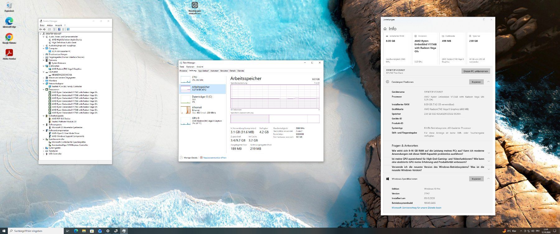 Hewlett Packard PCs: HP t740 PC ThinClient - Windows 10 Pro – D'occasion à Spreitenbach par PremiumNotebooks 6